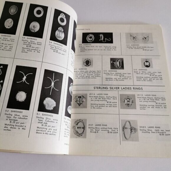 1960s Gemex Company Catalog Vintage Lapidary Jewelry Making Gemstones - Picture 10 of 12